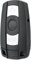 AUTOLUXE 3 Buttons Smart Car Remote Key Fob Case Replacement For BMW 1 3 5 6 Z4 X1 X3 X5 Series E90 (without battery holder) Key Fob Cover