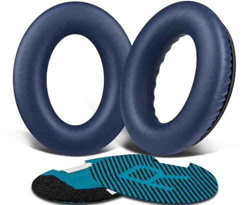 SoloWIT® Professionelle Ersatz Ohrpolster für Bose, kompatibel mit Over-Ear Kopfhörern von QuietComfort 15 QC15 QC25 QC2 QC35/Ae2 Ae2i Ae2w/SoundTrue & SoundLink Around-Ear