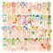 CAREOR 110 calcomanías de ángel Sonny, vinilo impermeable, lindas calcomanías de ángel Sonny para niños, adolescentes, manualidades, laptop, botellas, sobres, etiquetas de regalo, snowboard