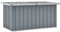 Verderoom Gartenbox Metall Gartenbox Wasserdicht XXL Auflagenbox Metall Auflagenbox XXL Kissenbox Werkzeugkasten Gerätebox Gartentruhe-Grau-129 x 67 x 65 cm