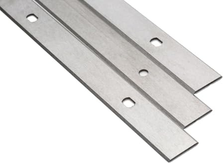 260 mm Hammer Planer System Knives Blades Cobalt HS Set di 3 Knives Made by Xcalibur Tooling