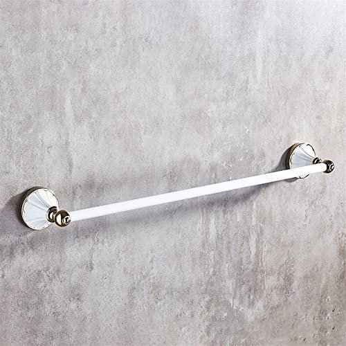 HYSJDMNC Porta a Parete a Parete per Asciugamano da Bagno in Stile Europeo con Binario da Toilette per Bagno ad Alta efficienza Singola ad Alta efficienza da 60 cm YYuan