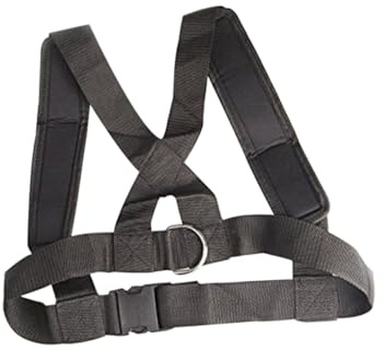 BESPORTBLE Schlittenband für Fitness Widerstandsbänder Schlitten Gurt mit Robusten Haken Widerstandsband für Trainingsschultergurt Lauftrainingshilfe für Widerstandstrainingsgeschirr