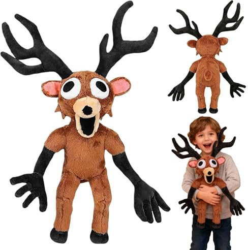 99 Nights In The Forest Plüschtier,Das Deer Bösewicht Plüschspielzeug Aus Dem Spiel,Weiches Kuscheltier Für Kinder & Erwachsene,Cuddly Plushie Geschenk Für Weihnachten & Geburtstage (Standing)