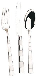 Hisar Optima Messer Gabel Besteckset Bestecke Edelstahl 12 Personen 89 Teile in Holzkiste