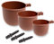 Autain - KIT COUPELLES 80-150-250ml (Art.493)