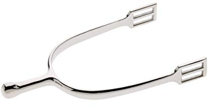 LorinaAdulto Unisex Speroni da Monta Inglese Misura Confezione 2 (35 mm) (Argento)