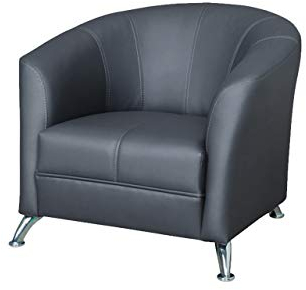 Mirjan24 Cocktailsessel Olier, Design Polstersessel, Club Möbel, Bürosessel Relaxsessel Loungesessel Einzelsessel Sessel (Soft 020)