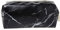 RK-HYTQWR Large Cute Pencil Case Pen Box Zipper Bags Marble Makeup Storage Supplies,Black Marble Pencil Case
