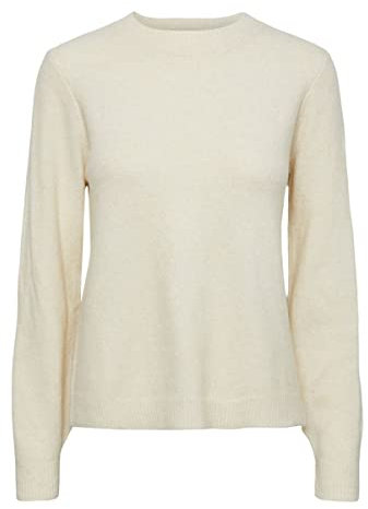 PIECES PCJANITA LS O-Neck Wool Knit NOOS BC