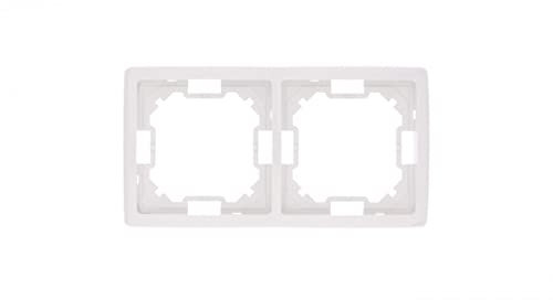 Simon Basic Standard 5902787568375 Marco doble universal blanco BMR2/11 Contact Simon