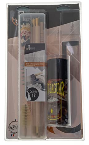 JANUEL - Kit de Nettoyage pour Fusil Chasse avec Huile pour Calibre 12