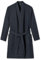 Schiesser Herren Waffelpique 100 Cm Länge - Bio Baumwolle Bademantel, Anthrazit_178401, M EU