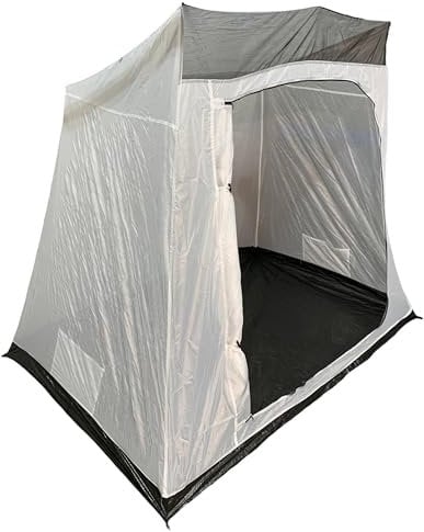 Vanilla Leisure Awning Inner Tent 2 Berth - Universal Fit Inner Tent for Awning - Caravan Awning Accessories for Camping & More - Pop Up Inner Tent for Awning Secured With Poles - 110GSM Groundsheet