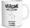 Tazza in Ceramica Mug Personalizzata con Segno Zodiacale a Scelta - Oroscopo - Zodiaco - Idea Regalo per Festa della MammaPapà - San Valentino - Compleanno - Anniversario - Natale - Ufficio (Vergine)