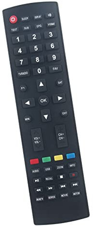 VINABTY Ersatz Infrarot Fernbedienung für i Star A9700 A2400 A2500 A8000 A1600 A1700 A65000 A8500 A8900 A9000 A9500