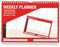 2024 Wochenansicht 5 Spalten Kalender Hängende Spirale Tagesplaner Home Office Planer