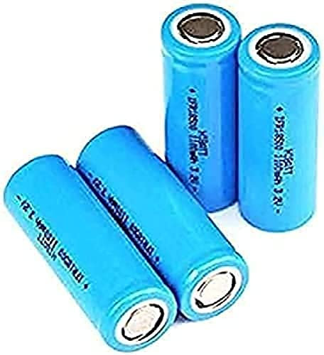Per Batteria Al Litio Ricaricabile 3.2V 18500 LiFePo4 Cell 1100mah Per Luce LED Solare-4 Pezzi