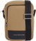 Tommy Hilfiger Herren Crossbody Bag Tasche Business Mini Reporter Klein, Beige (Sandalwood), Einheitsgröße