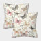YHOPJKFRA Schmetterling 2er Set Kissenhülle dekokissen Zierkissen für Sofa Schlafzimmer Kissenhülle 40x40cm