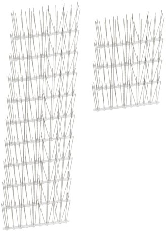 CIMAXIC Vogelabwehr Spikes Aus Edelstahl Für Tauben Schutz Gegen Vögel Dächern Schornsteinen