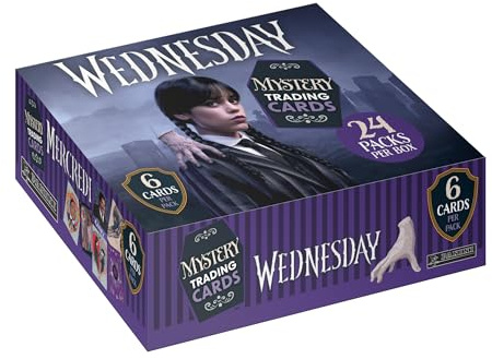 Panini Wednesday Trading Cards – Mystere Box mit 24 Hüllen