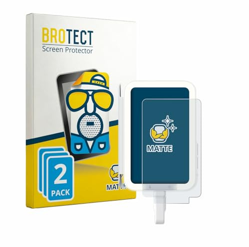 BROTECT Entspiegelungs-Schutzfolie für Insta360 Snap (2 Stück) Matte Displayschutz-Folie, Anti-Reflex, Anti-Fingerprint
