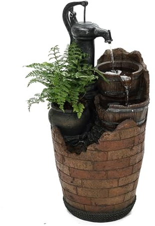Glenville Water Pump Cascading Water Fountain