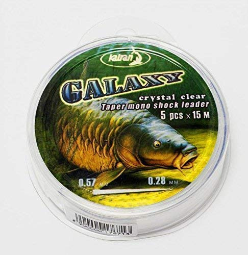 Katran Galaxy Taper Mono Shockleader 0,33-0,57mm 5x15m