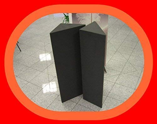 1 Basstrap glatt Ecken Falle Bass Schallabsorber 100 x 30 x 30 cm Farbe anthrazit