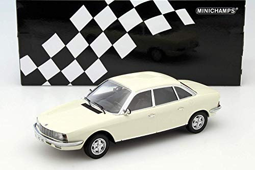 Minichamps 151015406 NSU-Form RO 80 1972 Auto Modell, Weiß