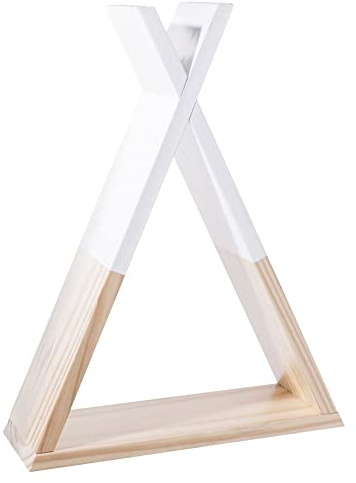 Atmosphera - Kinder-Wandregal Tipi - weiß H 39 cm - Weiß
