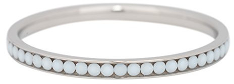 iXXXi Füllring ZIRKONIA WEIß silber - 2mm Größe 17
