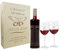 laser-diele Geschenk zur Hochzeit – Wein Geschenksets – Weinglas mit Gravur – Geschenke für Paare – Rotwein – Tauben und Ringe