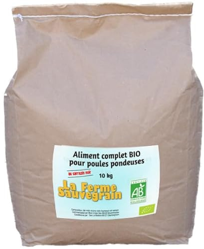 Aliment Complet Bio pour Poules pondeuses - 10kg