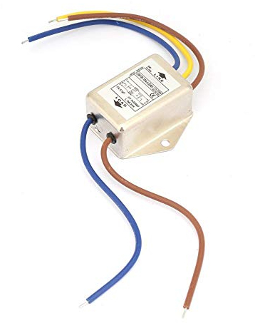 Netzfilter Einphasenfilter EMI-Leistungsfilter Elektromagnetische Interferenzfilter CW1B-10A-L 125 / 250V