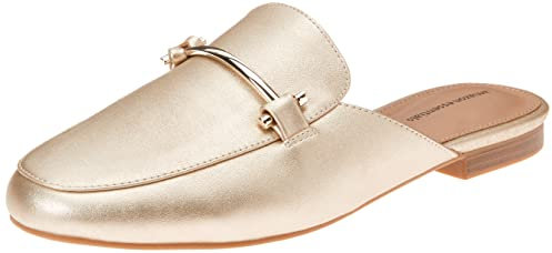 Amazon Essentials Mules à Boucle Femme, Or, 35 EU