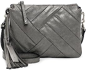 SURI FREY Lyndsey Handbag With Zipper S Darksilver