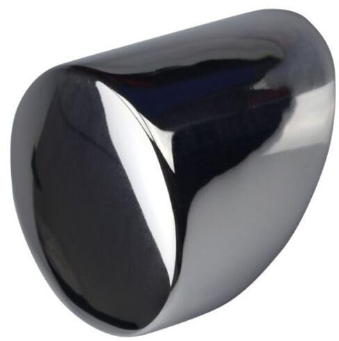Jackson Woodturners Forge Handrail End Cap 54mm Diameter - Chrome Pair