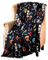 Halloween-Fleece-Überwurfdecke: Halloween Rock n' Roll tanzendes Skelett mit Totenköpfen auf weichem Samt-Fleece-Überwurf, 178 x 127 cm