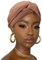 DRESHOW Haar Wrap für Damen Gerippte Weich Turban Stretch Jersey Kopftuch Atmungsaktiv Leichtgewicht Turban Einfarbig