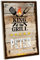 schilderkreis24 - Personalisiertes Holzschild King of the Grill  - Ideal für BBQ-Fans, 28x19 cm - Mit individuellem Namen gestaltbar