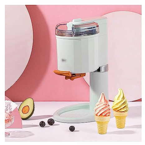 Machine Sorbetière Machine à crème glacée Machine à crème glacée à cône de yaourt aux fruits maison for petits enfants Machine à crème glacée entièrement automatique Sorbetière