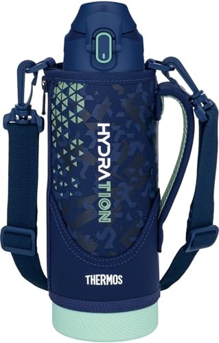 Thermos Bouteille d'eau en Acier Inoxydable, Menthe Marine, 1 l