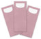 itenga 100x Bestecktasche aus Papier mit weißer Serviette Gastronomie Veranstaltung Feier… (rosa)