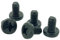 M6 x 10mm Round Head Type C TV Stand Bracket Mounting Screws for Toshiba (Pack of 5)