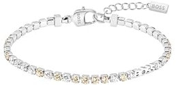 BOSS Jewelry Pulsera para Mujer Colección KASSY PRECIOUS En Acero Inoxidable con Cristales de Colores - 1580633