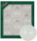 Krebs Glas Lauscha - Decoración de Navidad/Adornos para árbol de Navidad de cristal - Bolas de cristal de colores lisos - Cantidad: 8 unidades - Color: blanco satinado - Tamaño: 7 cm aprox