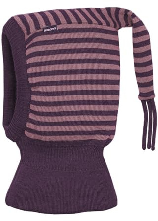 maximo MINI-Schlupfmütze, Zipfel Strick, doppelt, Windstopper