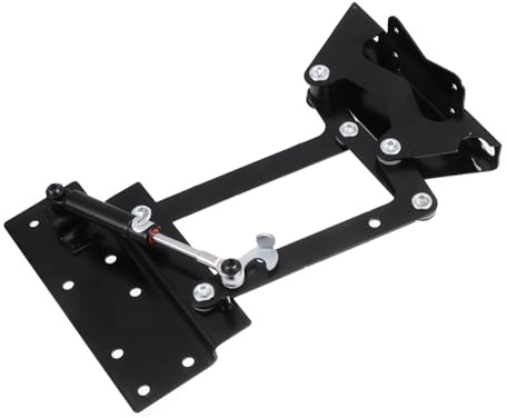 Gadpiparty Hydraulic Lifting Coffee Table Black Multi-Function Retractable Heavy Duty Tops for Living Home Office Use Random Style